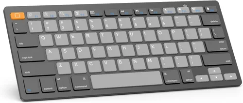 Vista 10 de OMOTON Teclado Bluetooth compatible con iPad A16 de 11ª y 10ª generación, iPad 10.2 (9ª/8ª/7ª), iPad Pro de 13/12.9/11 pulgadas, iPad Air/Mini y más