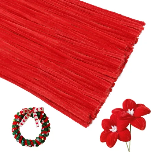 Vista 11 de 150 piezas de limpiapipas de chenilla marrón oscuro, limpiapipas peludos, bricolaje para manualidades creativas hechas a mano, proyectos de arte