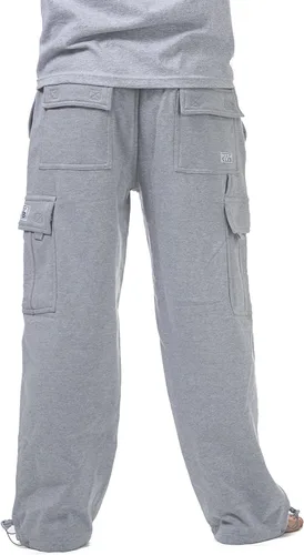 Vista 3 de Pro Club - Pantalones cargo de vellón pesado para hombre
