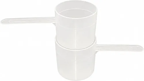 Vista 55 de 1 mL (1 CC) Cuchara de mango largo para café, proteína en polvo, comida para mascotas, especias, granos, productos secos – Cuchara medidora