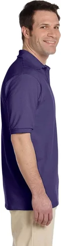 Vista 3 de Jerzees SpotShield - Polo de manga corta para hombre, Blanco