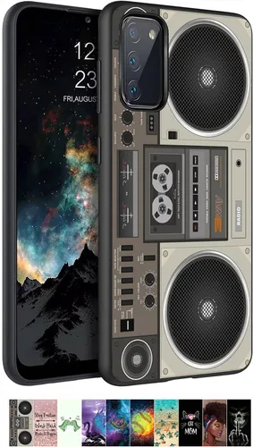Vista 8 de Funda para Samsung Galaxy S20 FE 5G (versión 2020), funda protectora de silicona delgada antiarañazos absorbente de golpes para Samsung Galaxy S20