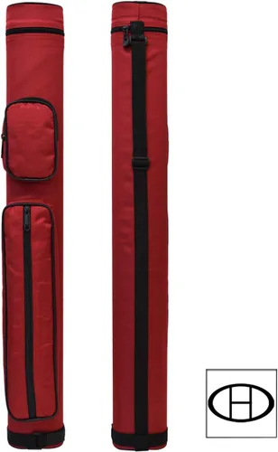 Vista 8 de Estuche de transporte para taco de billar ovalado duro de 2 x 2 (varios colores disponibles)