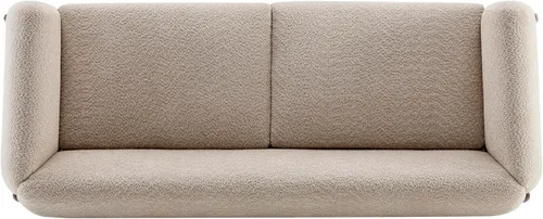 Vista 7 de Christopher Knight Home Almab - Sofá de 82 pulgadas, acogedor sofá tapizado Boucle de 3 plazas, sofá con marco de madera, cómodos sofás para sala