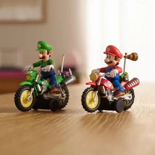 Vista 6 de THE SUPER MARIO BROS. MOVIE Figura 2 y vehículo