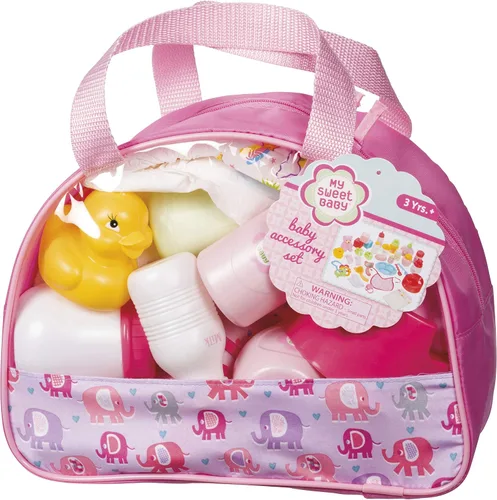Vista 6 de Toysmith 98229: set de juego bebé muñeca