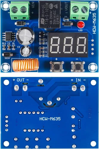 Vista 2 de 3PCS 12V-36V DC Módulo de protección de voltaje XH-M609 Digital módulo de protección de bajo voltaje