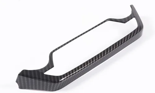 Vista 3 de Marco de botón de modo de volumen de control central de automóvil ABS para Chevrolet Corvette C7 2014-2019 Aire acondicionado Panel cubierta