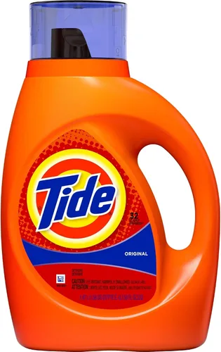Vista 7 de Tide Original Scent, detergente líquido para ropa sucia, 32 cargas, 50 onzas líquidas (el embalaje puede variar)