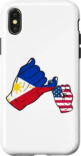 Vista 4 de iPhone 15 Parent and child Philippines USA family Case