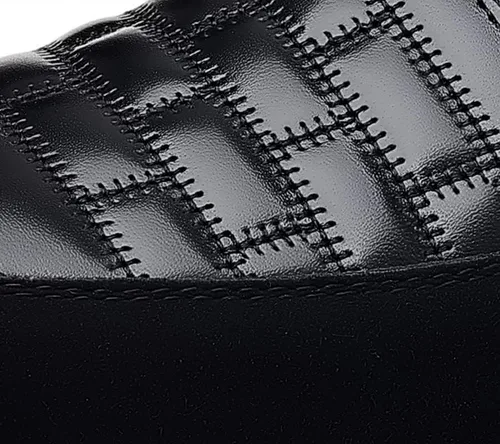Vista 4 de Zapatos de vestir para hombre, suela suave, Oxford Derby, de cuero, ortopédico, sin cordones, zapatos casuales
