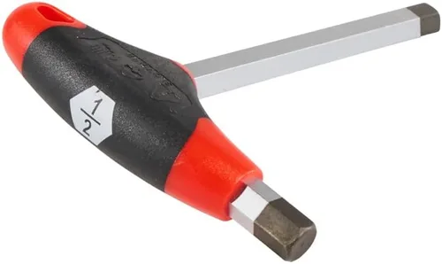 Vista 4 de KLEIN TOOLS JTH6E17 Llave hexagonal de 1/2 pulgada, mango en T Journeyman, 6 pulgadas