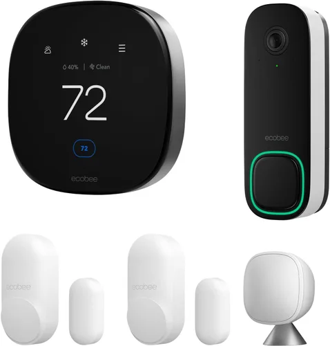 Vista 18 de ecobee Total Security Bundle Suscripción avanzada de 1 año de Smart