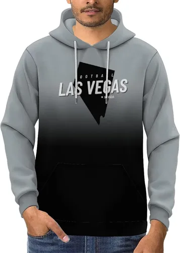 Vista 4 de Custom Football City Map Gradient Hoodies-Personalized Name Number Hooded Sweatshirts Football Fans Gifts for Men,Women,Youth