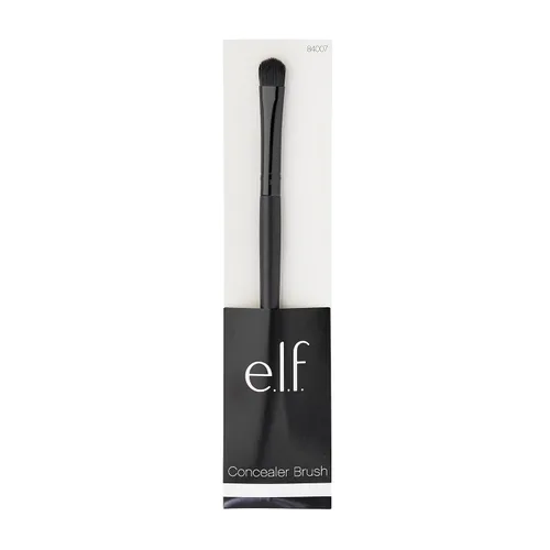 Vista 4 de e.l.f. Brocha correctora, brocha de maquillaje plana para ocultar imperfecciones, vegano y libre de crueldad animal