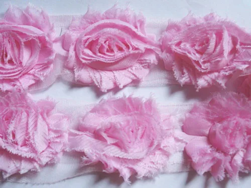 Vista 13 de yycraft Pack de Flores de estrás de 2 pulgadas con perla para manualidades.