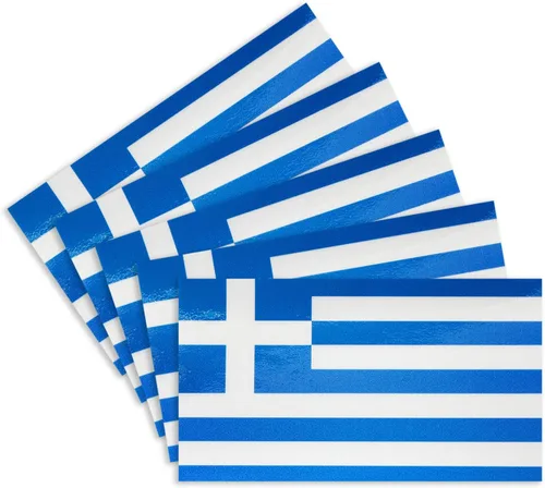 Vista 19 de CANTENDO 5 calcomanías de vinilo reflectante de la bandera argentina para parachoques de ventana de coche, adhesivo impermeable (2.5 x 4.5 pulgadas)