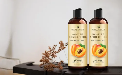 Vista 6 de Handcraft Blends Aceite de Hueso de Albaricoque - Prensado en Frío 8 Fl Oz - 100% Puro y Natural - Aceite Portador de Grado Premium para Piel