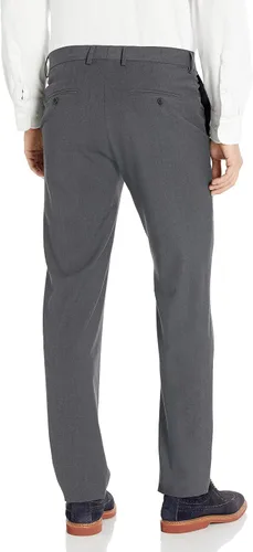 Vista 2 de J.M. Haggar Men's 4 Way Stretch Slim Fit Flat Front Dress Pant