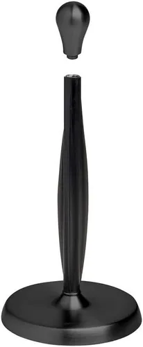Vista 4 de Umbra Tug - Portarrollos de papel toalla moderno de una mano, negro