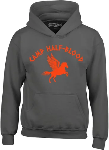 Vista 11 de shop4ever Sudaderas con capucha Camp Half Blood Orange Cool Demigods Sudaderas