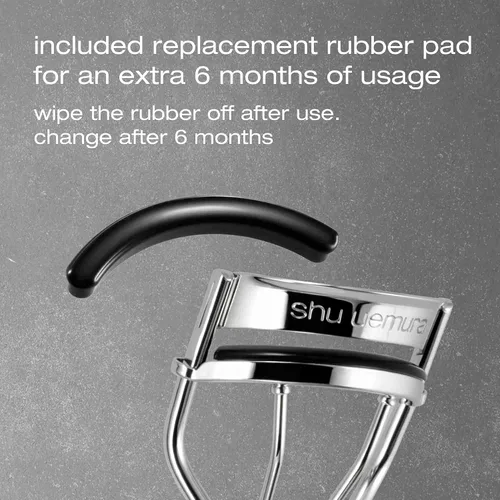 Vista 6 de Shu Uemura Iconic Eyelash Curler, Achieve Precise Control and Long-Lasting Curl - Includes Silicone Replacement Pad. Professional Makeup Artist Tool