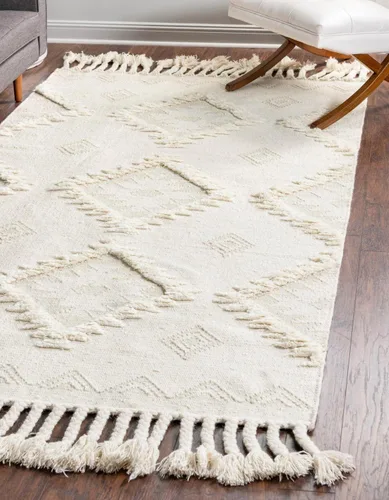 Vista 17 de Unique Loom Mesa Collection - Alfombra de área - Papago (2 pies 2 pulgadas x 6 pies 1 pulgada, carbón/gris)