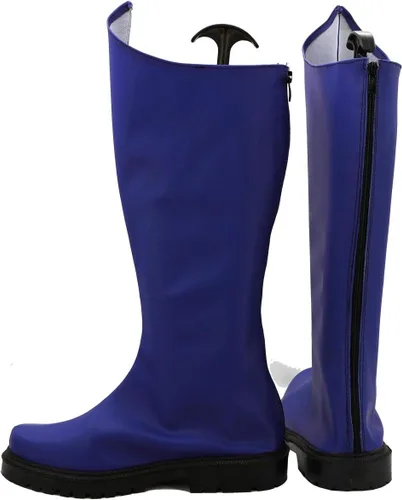 Vista 2 de GOTEDDY - Botas de cosplay para adulto, color azul