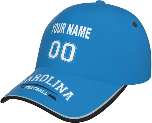 Vista 29 de Cap Custom Football Hats with Any Name and Number Personalized Gifts for Men Women Football Sports Fans