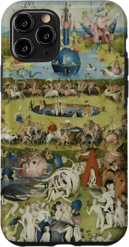 Vista 29 de Hieronymus Bosch - Carcasa para iPhone 17, diseño de jardín de las delicias terrenales