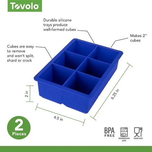 Vista 5 de Tovolo King Cube Ice Mold Tray