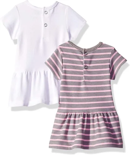 Vista 2 de Hanes Baby-Girls Flexy Set-2 Short Sleeve Tunics With 2 Leggings