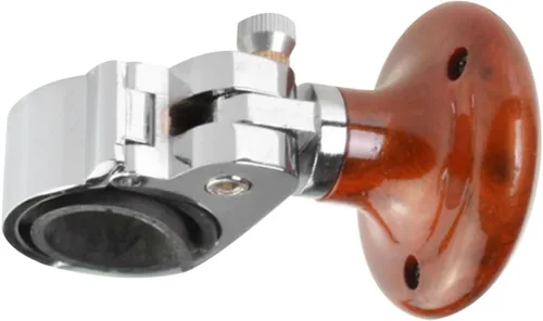 Vista 9 de VORCOOL Perilla giratoria para volante de madera, bola universal de mango de potencia suicida para automóviles, camiones, semistractores, barcos