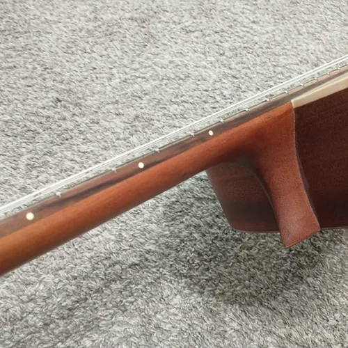 Vista 4 de MEETOOT 50pcs Guitarra Diapasón Diapasón Lateral Punto Música Instrumento Incrustación Puntos 1.969x0.079 in Guitarra Diapasón Lado Marc