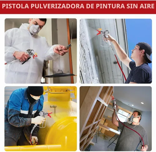 Vista 7 de DUSICHIN DUS-036 Pistola de pintura en spray de alta presión 3600 PSI 517 Junta giratoria
