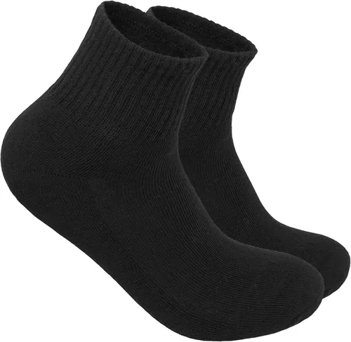 Vista 3 de Glory Max 6 pares de calcetines tobilleros de algodón sólido para hombre con amortiguación