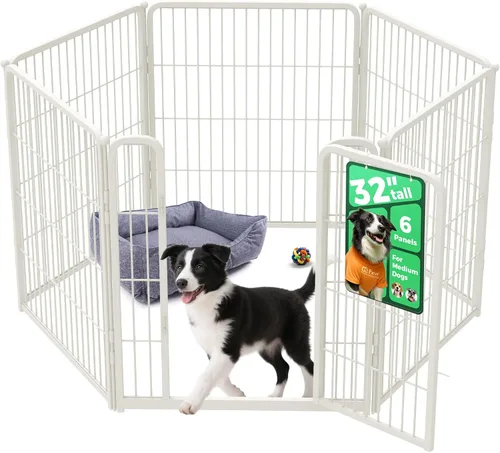 Vista 21 de FXW Homeplus Unleashed Corralito para Perros de Interior - Juego Sin Estrés y Seguro, Resistente de 24 Pulgadas 2 Paneles Corralito para Cachorros
