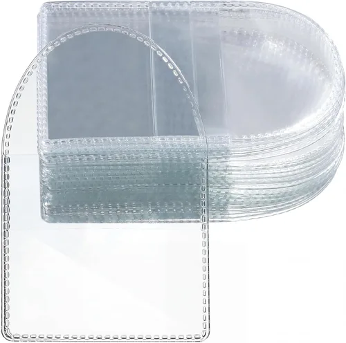 Vista 9 de Fainne 50 piezas de fundas de monedas de bolsillo individual, fundas de plástico transparentes para coleccionistas, soporte pequeño de monedas