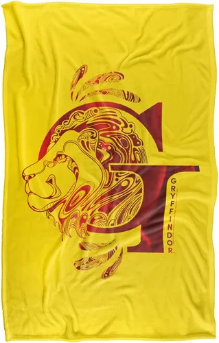 Vista 2 de Harry Potter Gryffindor G Logo Silky Touch Manta súper suave 36 x 58 pulgadas, logotipo de Gryffindor G