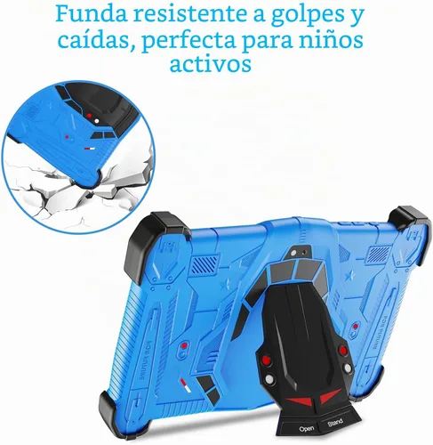 Vista 5 de Fivahiva Tableta para niños Android 15 de 7 pulgadas, tableta para niños de 3 a 7, 10 GB de RAM 64 GB de ROM, WiFi, pantalla IPS, control parental