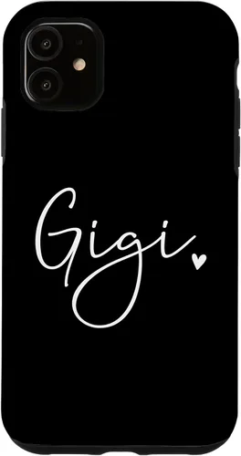 Vista 8 de Gigi Heart Graphic Grandma - Carcasa para iPhone 16