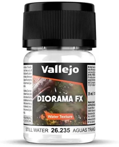 Vista 4 de Vallejo - Texturas de agua Diorama FX Efecto espuma 1.1 fl oz. (1.08 fl oz.)