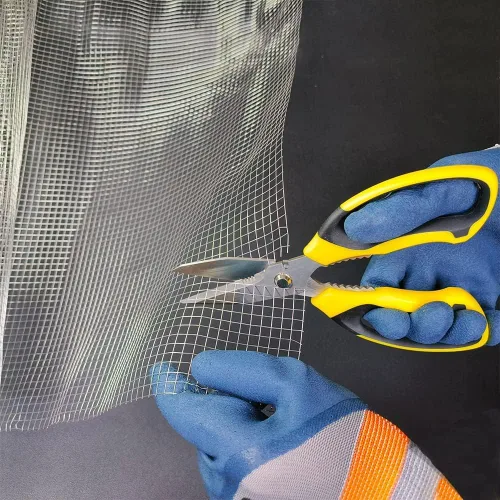 Vista 3 de Tijeras de acero inoxidable ultra afiladas, tijeras resistentes con cubierta protectora, tijeras para alfombras multiusos, cartón de fácil corte Kit