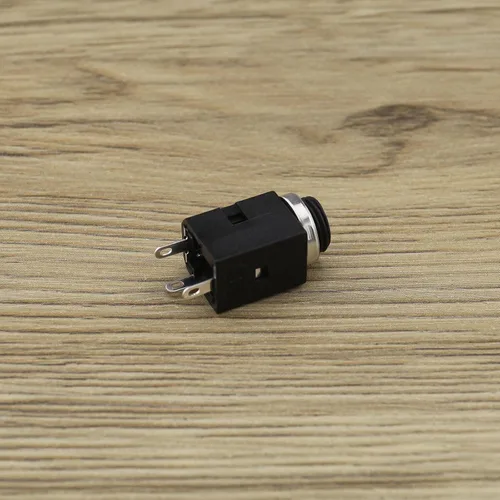 Vista 5 de 10 unids 0.138 in 3 polos estéreo jack socket 3 pin hembra montaje en panel conector accesorios para electrodomésticos Televisiones Sistemas estéreo