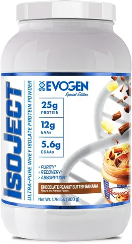 Vista 12 de Evogen Isoject - Aislado de proteína de suero Proteína de suero en polvo ultra pura con enzimas encendedoras, BCA y EAA Absorción y recuperación