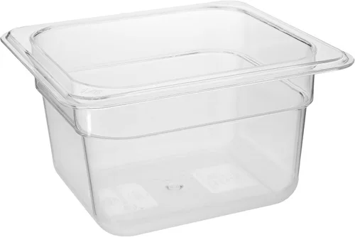 Vista 10 de Winco Sartén de 1/2 Tamaño, 6 Pulgadas