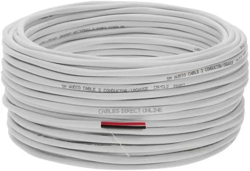 Vista 4 de Cable de bocina con clasificación CL2, caja de derivaciones para su instalación en la pared