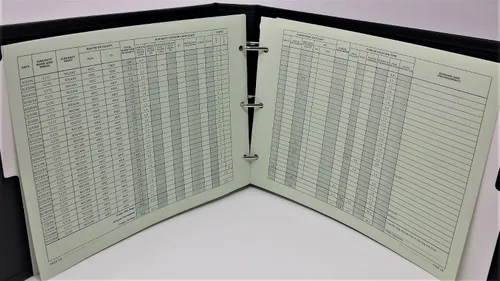 Vista 2 de ProSoft Pilot - Papel para cuaderno de registro (libre) sin impresión. Ver detalles. Paquete de 200 hojas para carpetas ProSoft Logbook