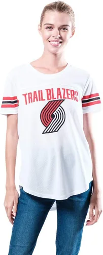 Vista 26 de Ultra Game - Camiseta de malla súper suave oficial de la NBA para mujer