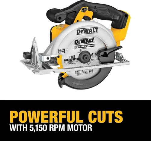 Vista 8 de DEWALT 20V MAX Cordless Drill Driver and Circular Saw Combo Kit with 2 x 2 Ah Batteries and Charger, Contractor Bag (DCK252D2)